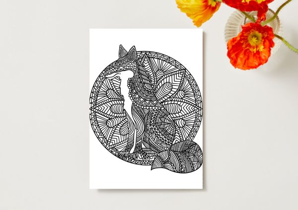 Fargeleggingsark for voksne og barn - Print ut - Bilde 4