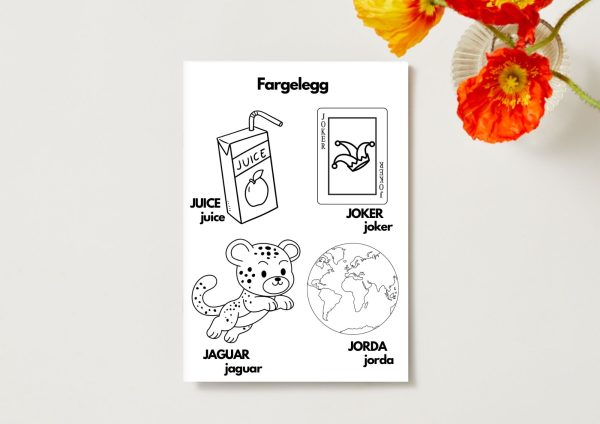 ABC-serie Bundle – Lær alfabetet med fargelegging! - Bilde 5