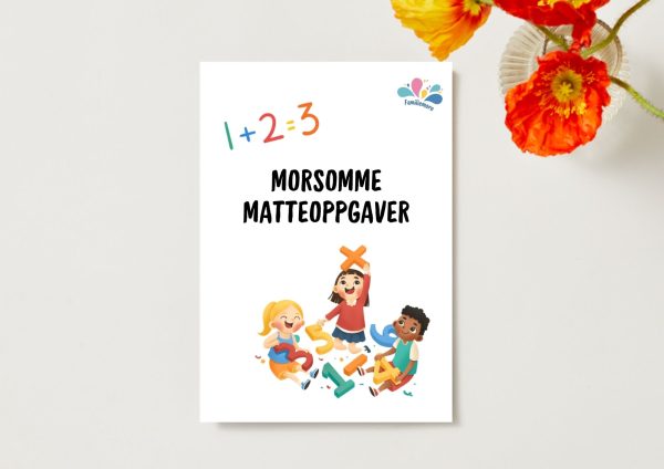 morsomme matteoppgaver produktbilde