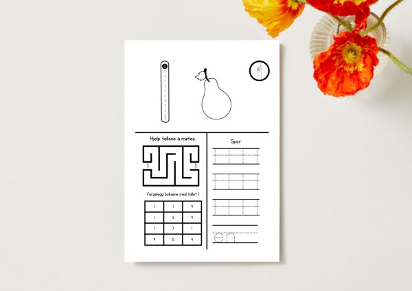 Morsomme matteoppgaver - Print ut - Bilde 4