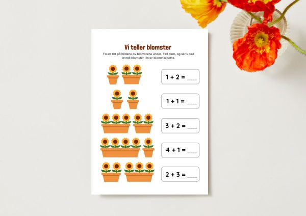 Morsomme matteoppgaver - Print ut - Bilde 5