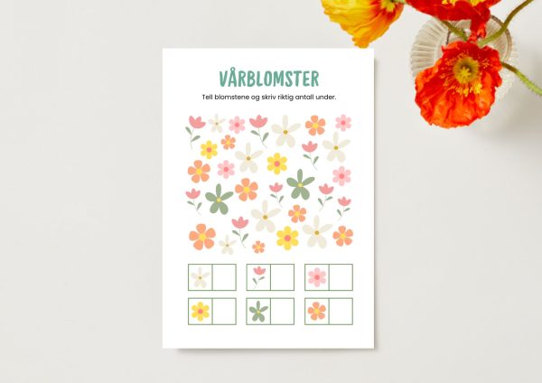 Våraktiviteter i "Vårens aktivitetsbok" - print ut - Bilde 4
