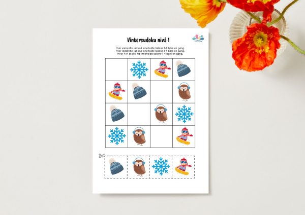 Vinterlek - Vinteraktiviteter for barn inne - Bilde 3
