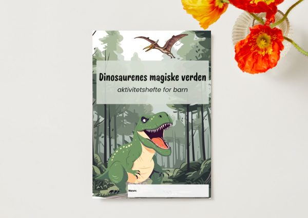 Forside av dinosaurenes verden.